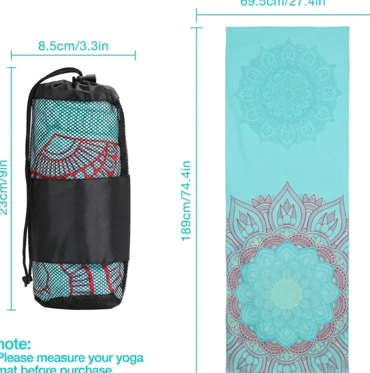 MoKo Yoga Mat Cover Towel