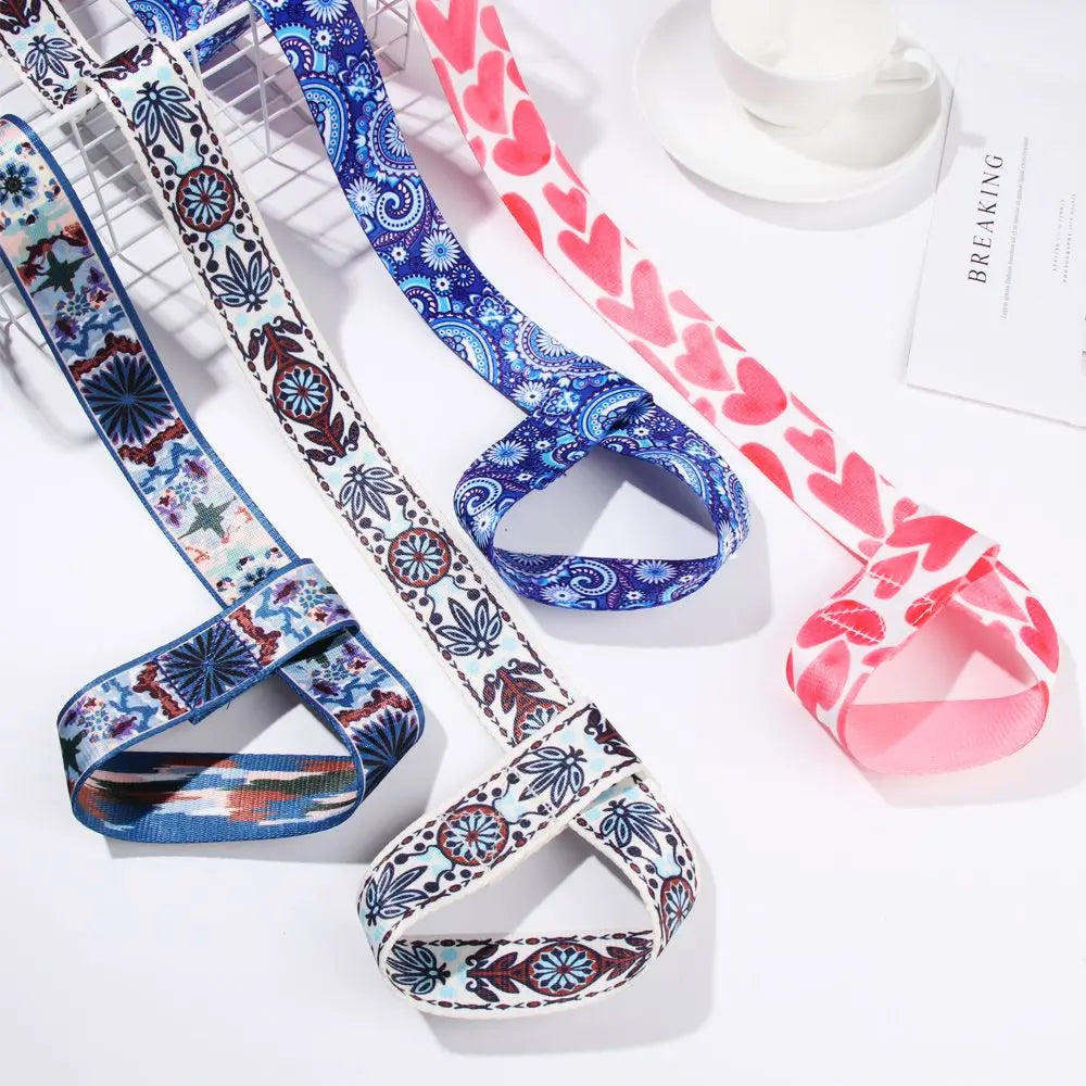Adjustable Yoga Mat Strap with Elastic Carry Belt
